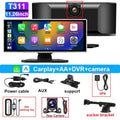 מצלמת דרך 4K עם מסך מראה, CarPlay ואנדרואיד Auto